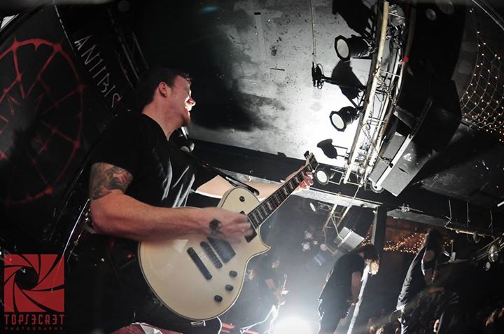 Jarred Sleeth performing on stage