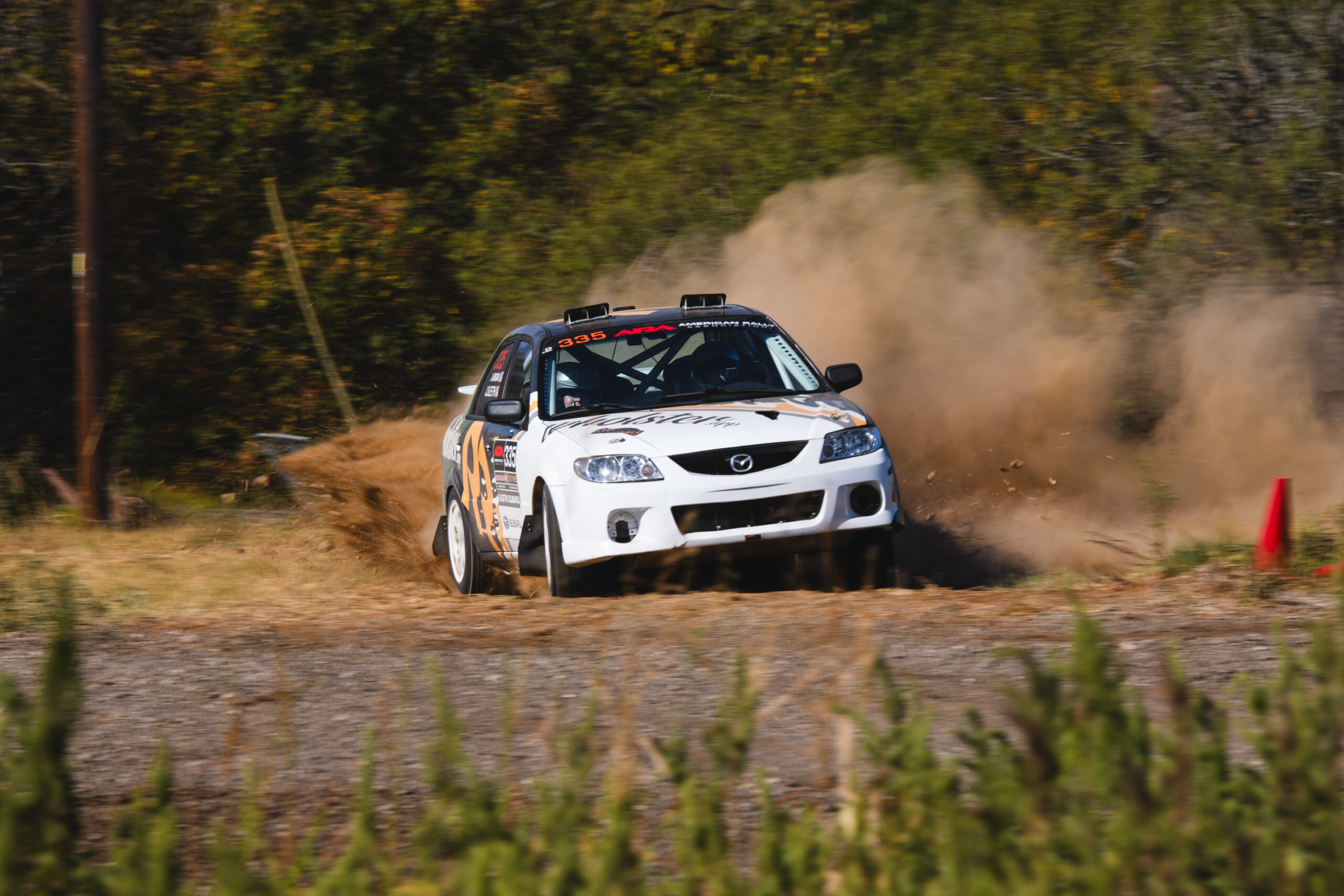 Jarred Sleeth's rally car