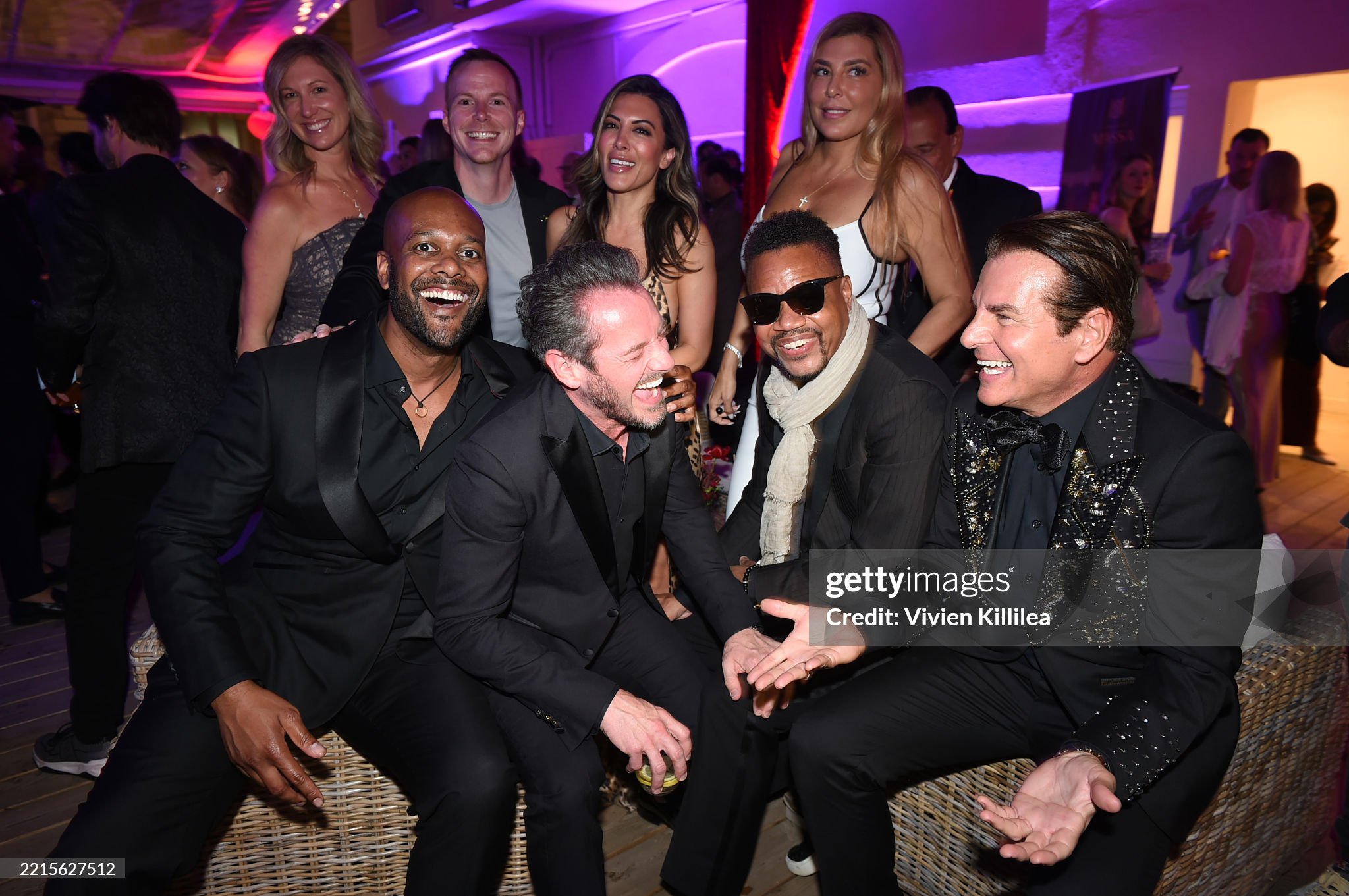 Jarred Sleeth with the Ring of Kibo team at Cannes